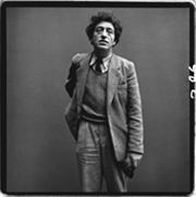 Alberto Giacometti, sculptor, Paris March 6, 1958