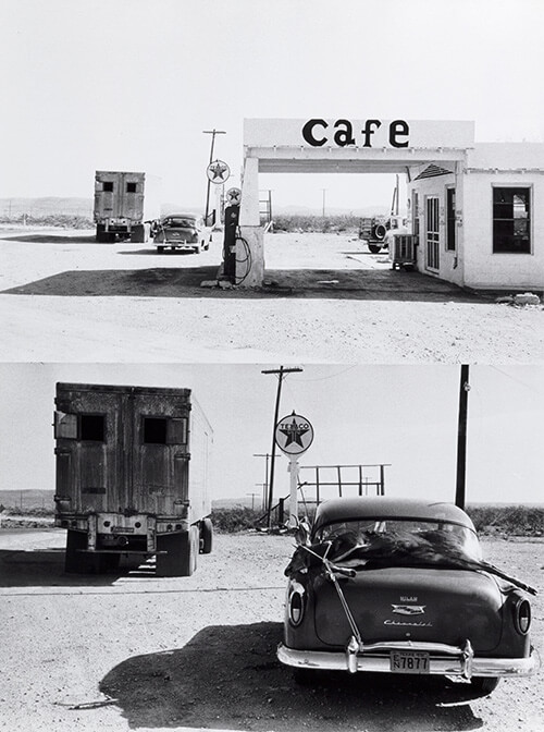 Robert Frank photographs